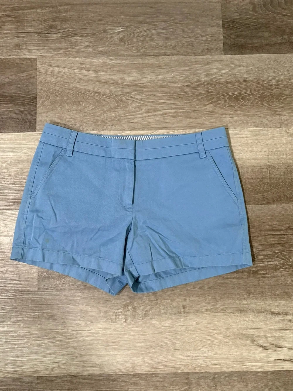 J.crew Classic Women's Light Blue Chino Shorts